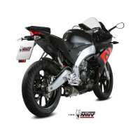 MIVV-SLIP-ON - DELTA RACE - Edelstahl für APRILIA - RS 125 BJ. 2017 > 2020 - A.011.LDRX