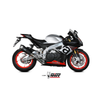 MIVV-SLIP-ON - DELTA RACE - Carbon für APRILIA - RSV4 BJ. 2017 > 2020 - A.016.LDRC