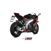 MIVV-SLIP-ON - MK3 - Carbon für APRILIA - RSV4 BJ. 2017 > 2020 - A.016.SM3C