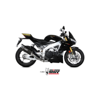 MIVV-SLIP-ON - SR-1 - Titan Schwarz für APRILIA - RSV4 BJ. 2021 > 2024 - A.015.LR1TB