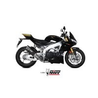 MIVV-SLIP-ON - SR-1 - Titan Schwarz für APRILIA - RSV4 BJ. 2021 > 2024 - A.019.SR1TB