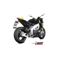 MIVV-SLIP-ON - SR-1 - Titan Schwarz für APRILIA - RSV4 BJ. 2021 > 2024 - A.019.SR1TB