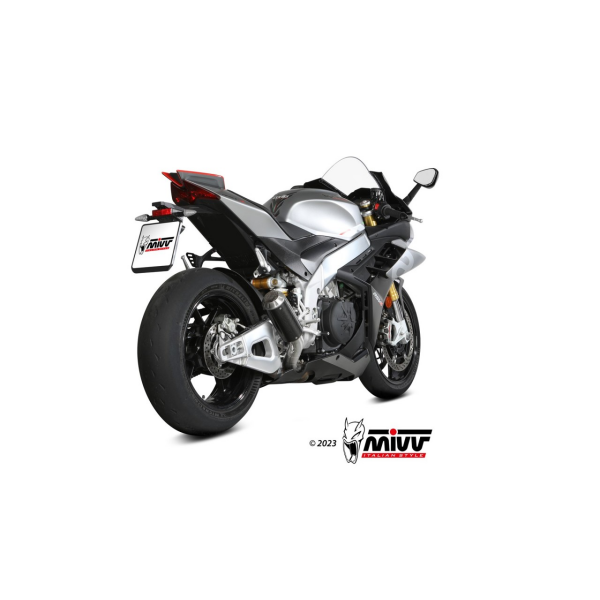 MIVV-SLIP-ON - MK3 - Carbon für APRILIA - RSV4 BJ. 2021 > 2024 - A.019.SM3C