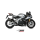 MIVV Auspuff - SLIP-ON - SR-1 - Titan-Schwarz für APRILIA TUONO V4 1100 - A.015.LR1TB