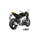 MIVV Auspuff - SLIP-ON - SR-1 - Titan-Schwarz für APRILIA TUONO V4 1100 - A.019.SR1TB