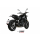 MIVV-SLIP-ON - OVAL - Carbon mit Carbon Endkappe für BENELLI - LEONCINO 500 BJ. 2017 > 2024 - E.002.L3C