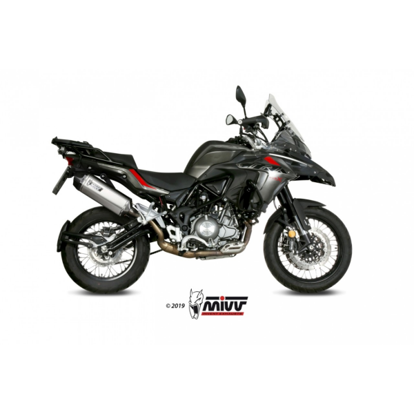 MIVV-SLIP-ON - SPEED EDGE - Edelstahl für BENELLI - TRK 502 X BJ. 2018 > 2024 - E.004.LRX