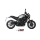 MIVV-SLIP-ON - MK3 - Edelstahl Schwarz für BENELLI - LEONCINO 800 BJ. 2022 > 2024 - E.008.SM3B