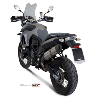 MIVV-SLIP-ON - SUONO - Edelstahl für BMW - F 650 GS BJ. 2008 > 2012 - B.007.L7