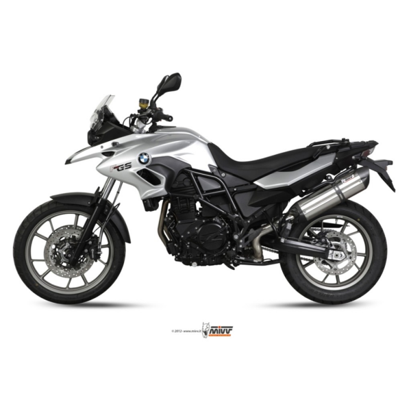 MIVV-SLIP-ON - SUONO - Edelstahl für BMW - F 700 GS BJ. 2012 > 2017 - B.014.L7