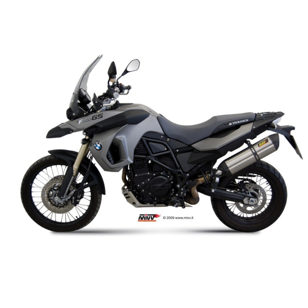 MIVV-SLIP-ON - SUONO - Edelstahl für BMW - F 800 GS BJ. 2008 > 2017 - B.007.L7