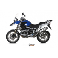 MIVV-SLIP-ON - SPEED EDGE - Edelstahl für BMW - F 800 R / GT BJ. 2009 > 2020 - B.008.LRX