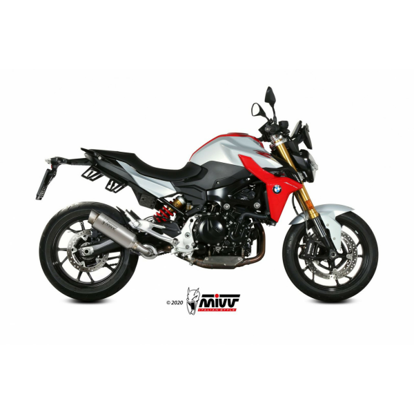 MIVV Auspuff - SLIP-ON - GPpro - Titan für BMW F 900 R - B.038.L6P