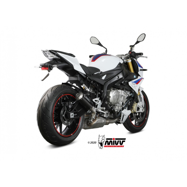 MIVV-SLIP-ON - MK3 - Carbon für BMW - S 1000 R BJ. 2017 > 2020 - B.030.LM3C