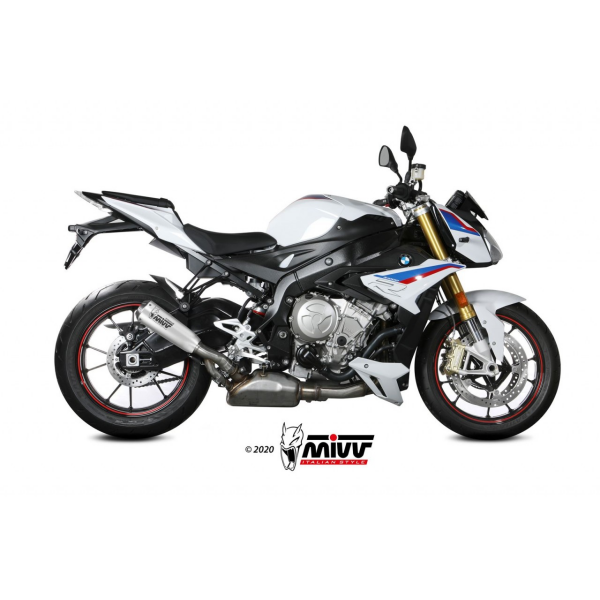 MIVV-SLIP-ON - X-M1 - Titan für BMW - S 1000 R BJ. 2017 > 2020 - B.030.LC4T