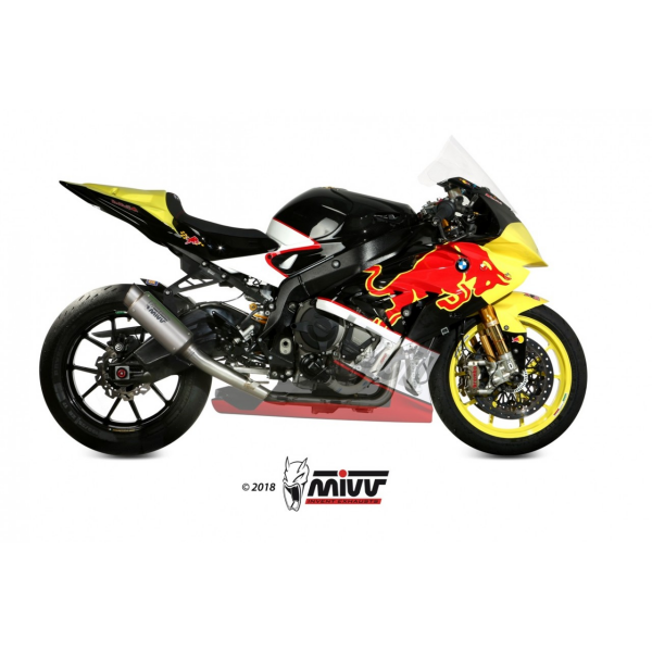 MIVV-Komplettanlage 4x2x1 - GPpro - Titan für BMW - S 1000 RR BJ. 2017 > 2018 - X.BW.0004.S6P