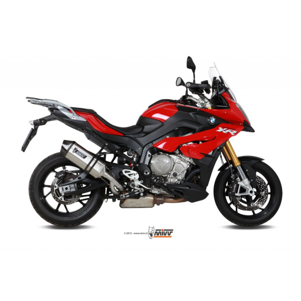 MIVV-SLIP-ON - SPEED EDGE - Edelstahl für BMW - S 1000 XR BJ. 2015 > 2019 - B.027.LRX