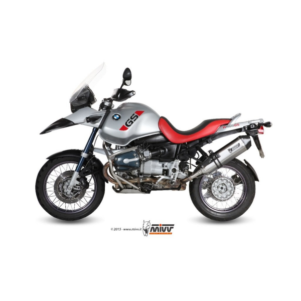 MIVV-SLIP-ON - SPEED EDGE - Edelstahl für BMW - R 1150 GS / Adventure BJ. 1999 > 2003 - B.015.LRX