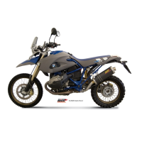 MIVV-SLIP-ON - OVAL - Titan für BMW - HP2 ENDURO BJ....