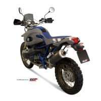 MIVV-SLIP-ON - OVAL - Titan für BMW - HP2 ENDURO BJ....