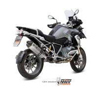 MIVV-SLIP-ON - SPEED EDGE - Edelstahl für BMW - R 1200 GS / Adventure BJ. 2013 > 2018 - B.016.LRX