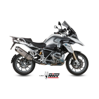 MIVV-SLIP-ON - SPEED EDGE - Titan für BMW - R 1200 GS / Adventure BJ. 2013 > 2018 - B.016.LGS