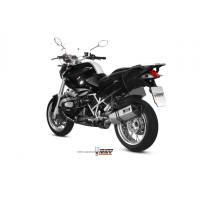 MIVV-SLIP-ON - SPEED EDGE - Edelstahl für BMW - R 1200 R BJ. 2011 > 2014 - B.028.LRX