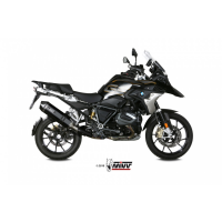 MIVV-SLIP-ON - SPEED EDGE - Edelstahl Schwarz für BMW - R 1250 GS / Adventure BJ. 2019 > 2023 - B.034.LRB