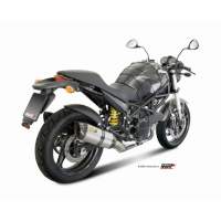 MIVV-2 SLIP-ON - SUONO - Edelstahl für DUCATI - MONSTER 695 BJ. 2006 > 2008 - D.019.L7