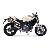 MIVV-2 SLIP-ON - SUONO - Edelstahl für DUCATI -...