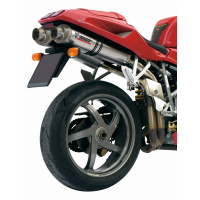 MIVV-2 SLIP-ON - OVAL - Titan für DUCATI - 748 BJ. 1994 > 2003 - UD.005.L4