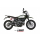 MIVV-SLIP-ON - DELTA RACE - Edelstahl Schwarz für DUCATI - SCRAMBLER 800 BJ. 2015 > 2020 - D.035.LDRB