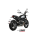 MIVV-SLIP-ON - X-M1 - Edelstahl Schwarz für DUCATI - SCRAMBLER 800 ICON / ICON DARK BJ. 2021 > 2022 - D.050.LC4B