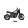 MIVV-SLIP-ON - X-M1 - Edelstahl Schwarz für DUCATI - SCRAMBLER 800 ICON / ICON DARK BJ. 2021 > 2022 - D.050.LC4B