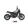 MIVV-SLIP-ON - X-M1 - Edelstahl Schwarz für DUCATI - SCRAMBLER 800 ICON / ICON DARK BJ. 2021 > 2022 - D.051.SC4B