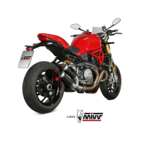 MIVV-2 SLIP-ON - MK3 - Carbon für DUCATI - MONSTER 821 BJ. 2018 > 2020 - D.042.SM3C