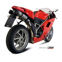 MIVV-2 SLIP-ON - SUONO - Edelstahl für DUCATI - 848 BJ. 2007 > 2013 - UD.021.L7