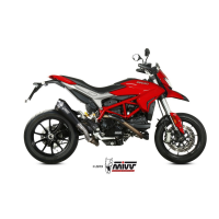 MIVV-SLIP-ON - DELTA RACE - Edelstahl für DUCATI - HYPERMOTARD 939 BJ. 2016 > 2018 - D.043.LDRX