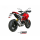 MIVV Auspuff - 2 SLIP-ON - MK3 - Edelstahl für DUCATI HYPERMOTARD 939 - D.043.SM3X