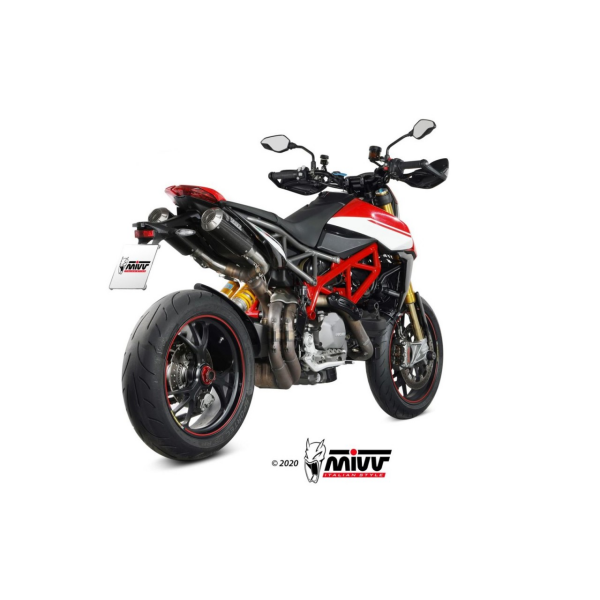 MIVV-2 SLIP-ON - MK3 - Carbon für DUCATI - HYPERMOTARD 950 / SP / RVE BJ. 2021 > 2024 - D.049.SM3C