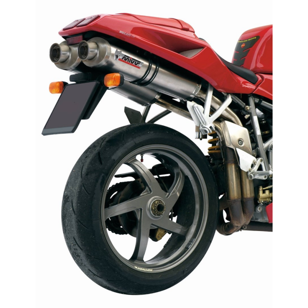 MIVV-2 SLIP-ON - OVAL - Titan für DUCATI - 998 BJ. 1994 > 2001 - UD.005.L4