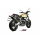 MIVV-2 SLIP-ON - GPpro - Edelstahl Schwarz für DUCATI - SCRAMBLER 1100 BJ. 2018 > 2020 - D.038.LXBP