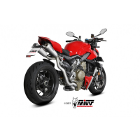 MIVV-Komplettanlage 2x2 - X-M1 - Titan für DUCATI - STREETFIGHTER V4 BJ. 2020 > 2022 - R.DU.0007.SC4T