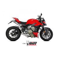 MIVV-Komplettanlage 2x2 - X-M1 - Titan für DUCATI - STREETFIGHTER V4 BJ. 2020 > 2022 - R.DU.0007.SC4T