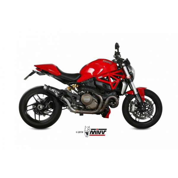 MIVV-SLIP-ON - GPpro - Carbon für DUCATI - MONSTER 1200 / S BJ. 2014 > 2016 - D.030.L2P