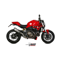 MIVV-SLIP-ON - DELTA RACE - Edelstahl für DUCATI - MONSTER 1200 / S BJ. 2014 > 2016 - D.030.LDRX