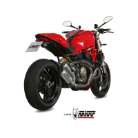 MIVV-2 SLIP-ON - MK3 - Edelstahl für DUCATI - MONSTER 1200 / S BJ. 2014 > 2016 - D.040.SM3X