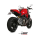 MIVV-2 SLIP-ON - MK3 - Edelstahl für DUCATI - MONSTER 1200 / S BJ. 2014 > 2016 - D.040.SM3X