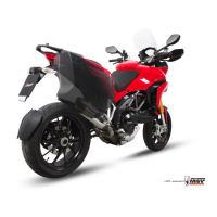 MIVV-SLIP-ON - SUONO - Edelstahl für DUCATI - MULTISTRADA 1200 BJ. 2010 > 2014 - D.027.L7