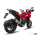 MIVV-SLIP-ON - SUONO - Edelstahl für DUCATI - MULTISTRADA 1200 BJ. 2010 > 2014 - D.027.L7